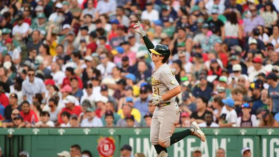 Red Sox strand 12, fall to Athletics as nine-game winning streak ends taken at BSJ Headquarters (Red Sox)